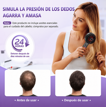 Masajeador Capilar Eléctrico 3 en 1